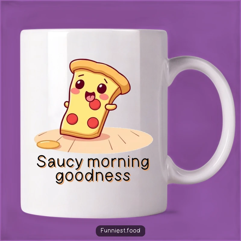 Funny Pizza Slice Mug: A Hilarious Treat For Pizza Lovers, Perfect Gift!
