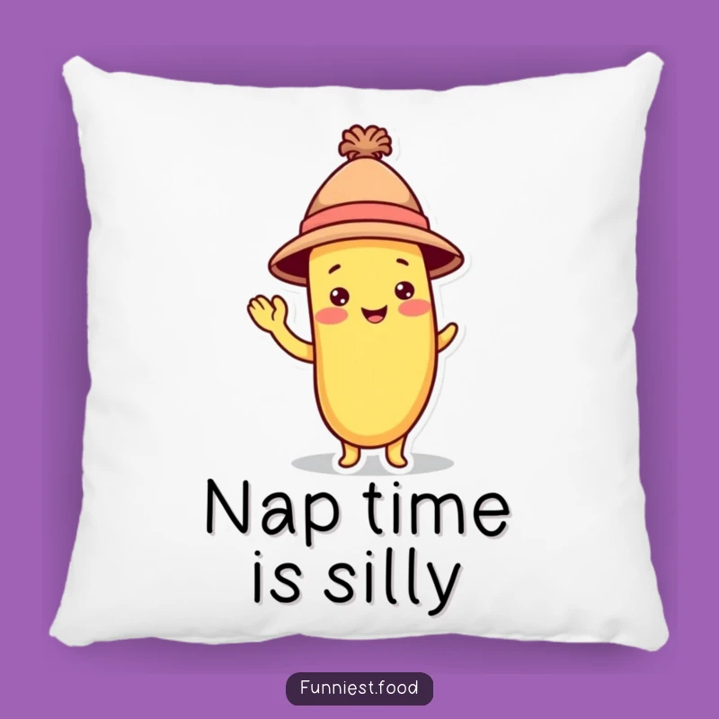 Funny Banana Hat Pillow: Cozy and Playful Fruit Decor, Ideal Funny Gift