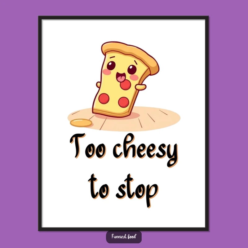 Funny Pizza Slice Digital Art: Instant Joy For Your Walls