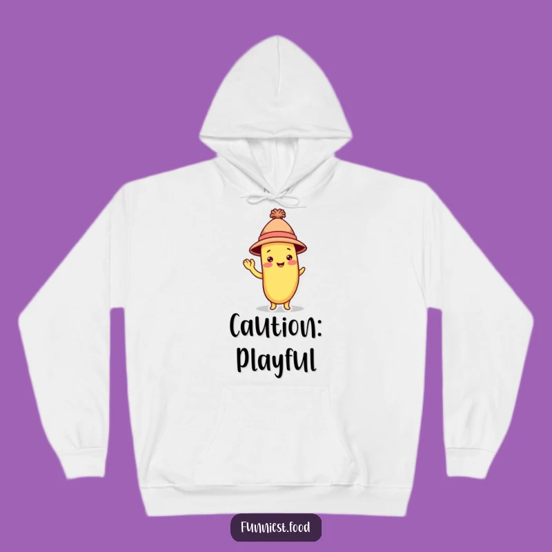 Funny Banana Hat Hoodie: Cozy and Playful Fruit Character, Perfect Funny Gift