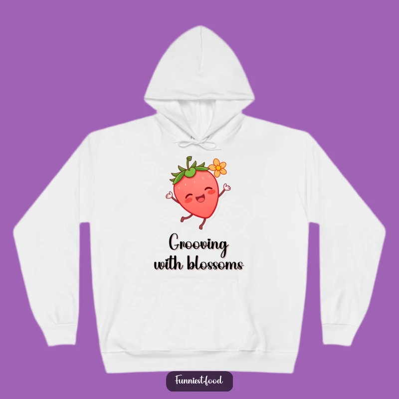 Funny Strawberry Dance Hoodie: Cozy Merriment, The Ultimate Funny Gift