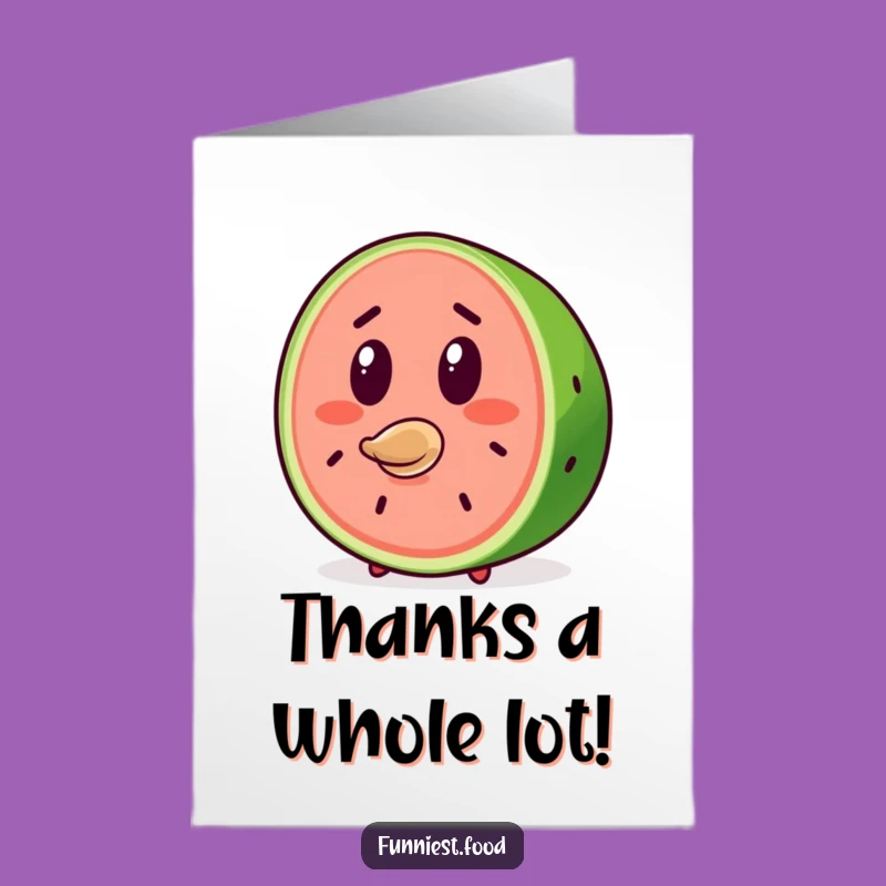 Free Printable Thank You Card: Watermelon Surprise for a Funny, Juicy Expression of Thanks