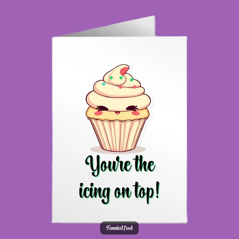 Free Printable Cheeky Cupcake Thank You Card: Funny Downloadable Gift