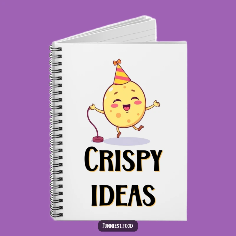 Funny Chip Jump Rope Notebook: Jot Down Ideas with Hilarious Snack Flair