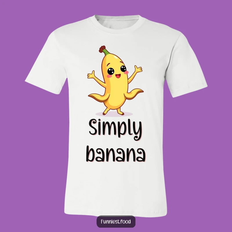 Funny Banana Dance T-Shirt: Wear Your Joy with Hilarious Fruit Apparel