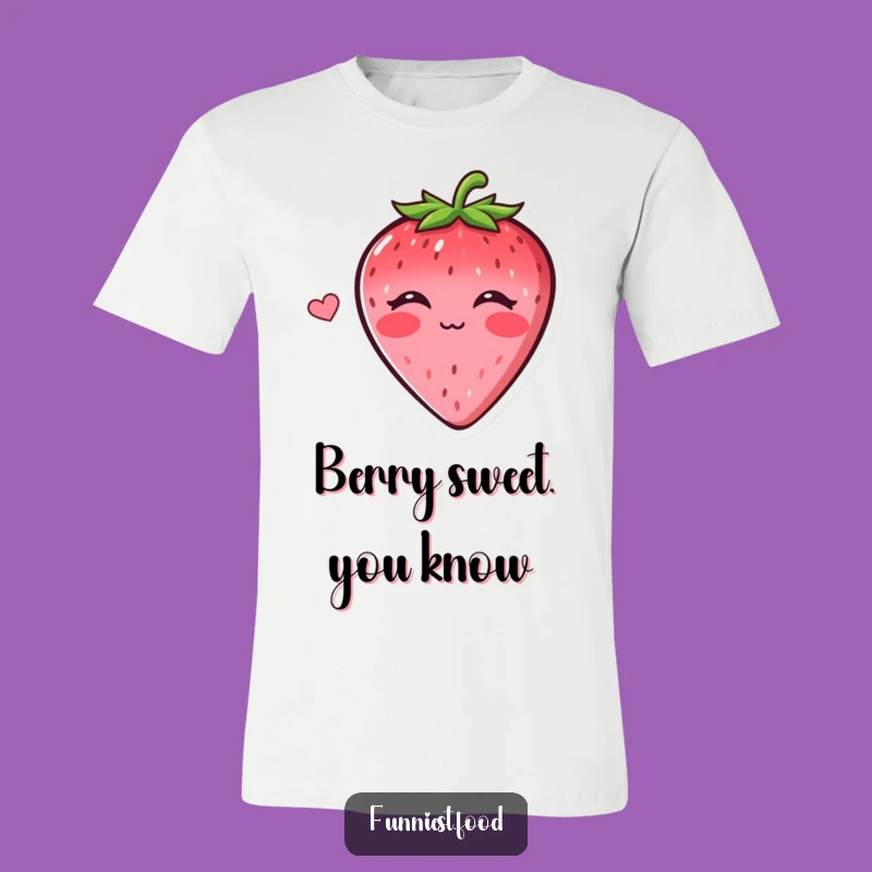 Funny Strawberry Kiss T-Shirt: Wearable Sweetness and Hilarious Charm