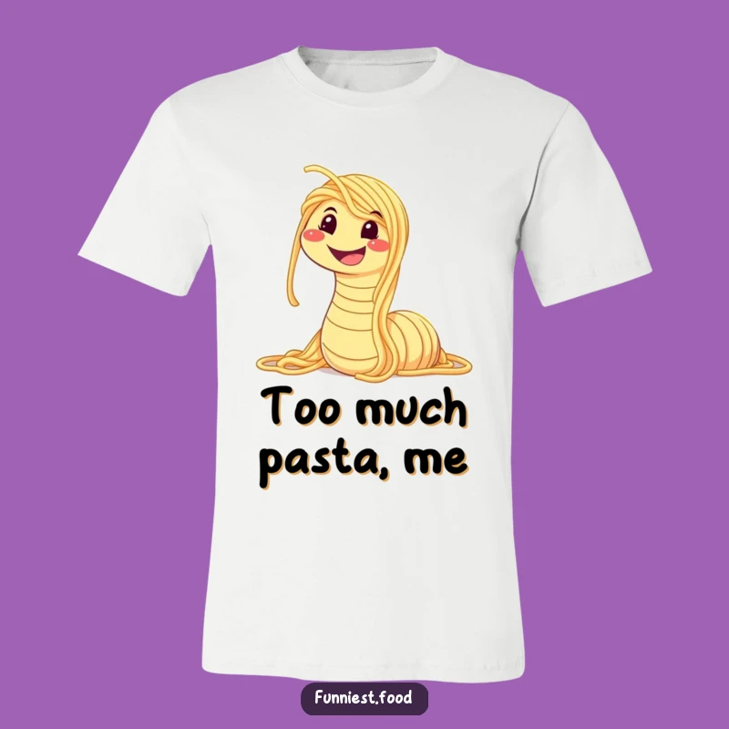 Funny Spaghetti Worm T-Shirt: Wear Your Italian Humor with Pride