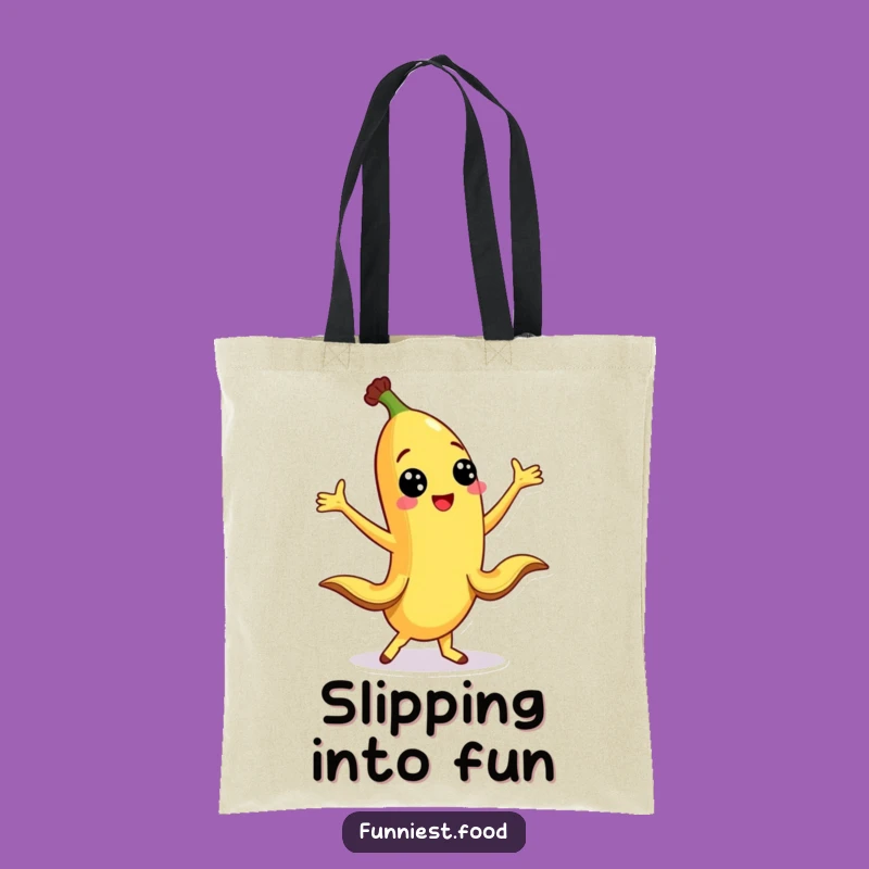 Funny Banana Dance Tote Bag: Carry Your Fun with Hilarious Fruit Style